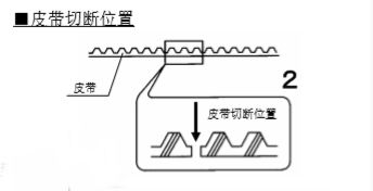 松下自動(dòng)門皮帶切斷-示圖